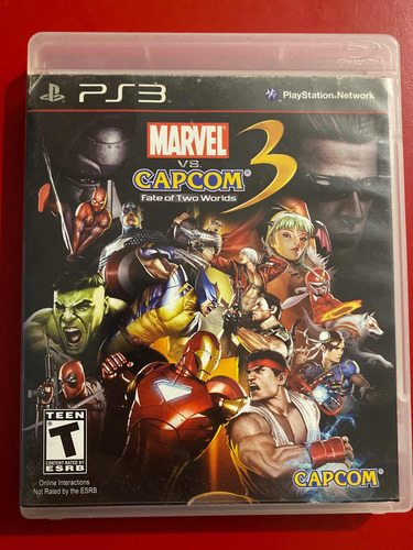 Marvel Vs. Capcom 3 Fate Of Two Worlds Ps3 Oldskull Games