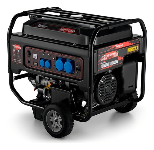 Gerador portátil Toyama TG12000CXNE3D 11 kW trifásico com tecnologia AVR 220V