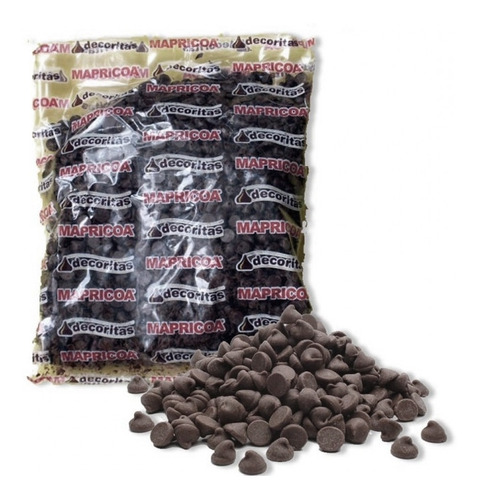 Chips De Chocolate Semi-amargo Mapricoa X 1kg