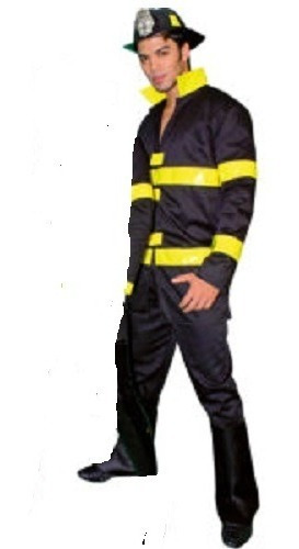 Disfraz Bombero Hombre Adulto Talla M