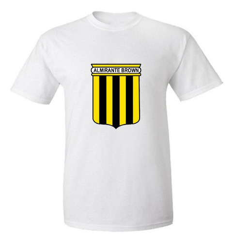 Remera Unisex Almirante Brown Escudo Futbol Argentina