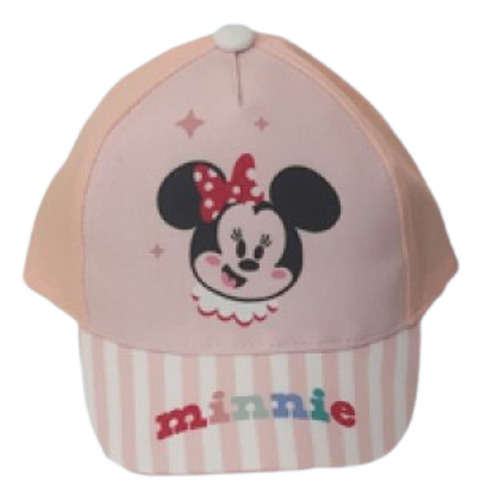 Gorro Cup Infantil Minnie Mouse 1 A 3 Años Disney Original