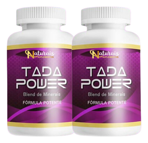 2 Tada Power 60 Capsula Original - Solução Ativante      