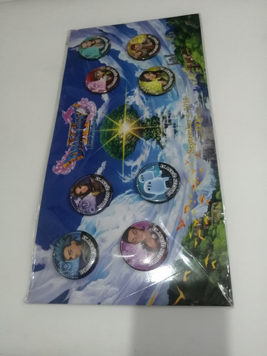 Dragon Quest Set De Botones Pin Coleccionables Oficial (Usado)