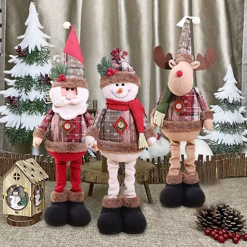 * Decoración Navideña Con Forma De Muñeco De Nieve Con Forma