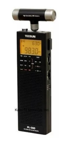Radio Onda Corta Tecsun Pl-360 Am Fm Mw Sw Portatil 