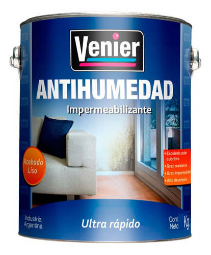 Antihumedad Venier | Blanco | 25kg