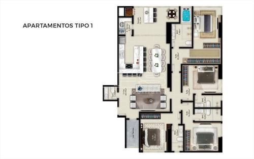 Imagem 9 de 15 de Number One Residence - 4 Suites Vista Mar Itapema - 3742