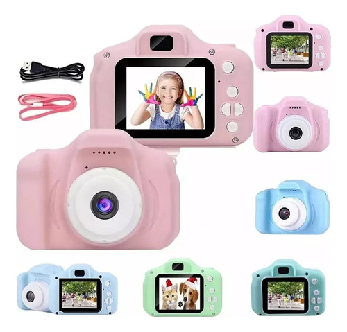 Mini Videocámara Digital Para Niños Colores