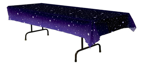 Mantel Para Fiestas Con Diseño De Noche Estrellada 1 Unidad