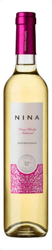 Vino Nina Dulce Natural Moscato Giallo 500ml. San Huberto