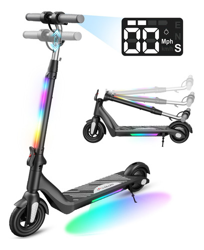 Scooter Electrico Plegable Patín 5.2ah 25km/h 250w  Luz Led