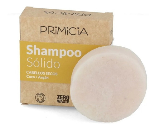 Shampoo Solido Primicia Pelo Seco 50g Vegano Cruelty Free