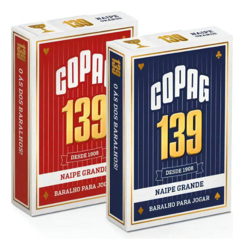 Baralho Copag 139 - Kit 6 Unidades