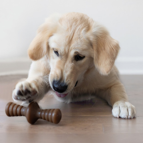 Imagen 2 de 10 de Benebone Zaggler Bacon Small Juguete Perro Hueso Masticable