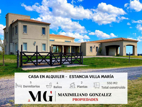 Casa En Alquiler Temporal Estancia Villa Maria Canning Ezeiza