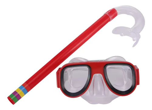 Set De Buceo Infantil Snorkel Para Piscina Playa Niño