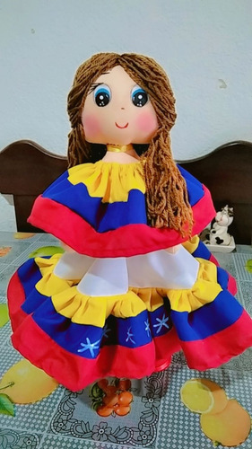 Hermosas Muñecas Traje Típico De Venezuela