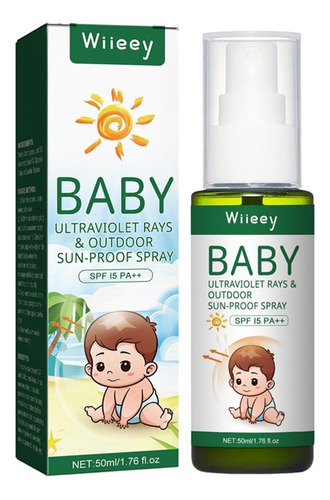 O Baby Sunlight Rays & Outdoor Spray A Prueba De Sol Baby Su