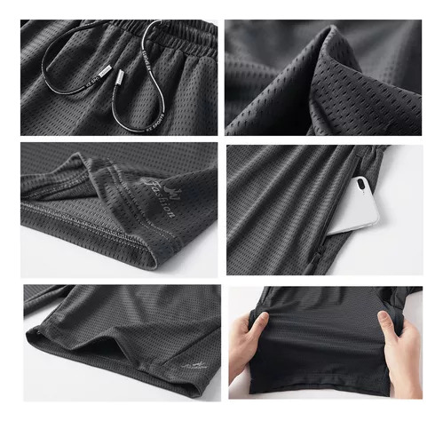 Pantalones Cortos Transpirables Para Hombre Talla P