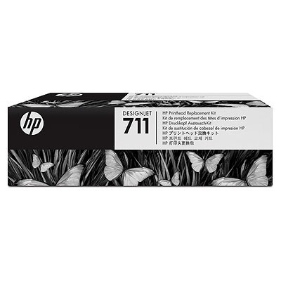 Cabezal De Impresion Hp 711 Negro Tricolor C1q10a \r