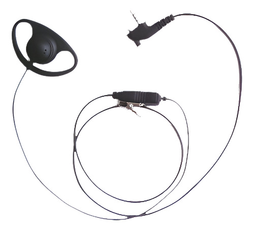 D Gancho Auricular Para Walkie Talkie De Vertex Standard Vx-