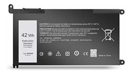 Wdx0r Batería Portátil Para Dell Inspiron 15 7569 13 Gp9gi