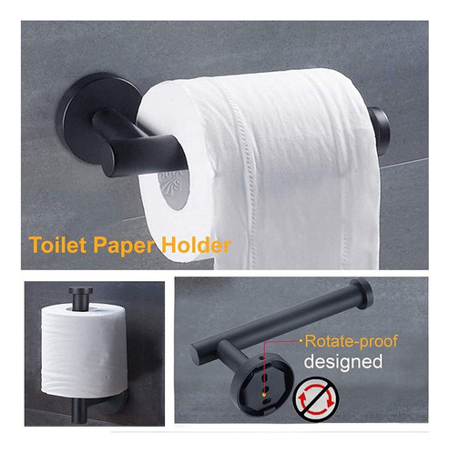 . Bathroom Accessories Set For Paper Towel Holder