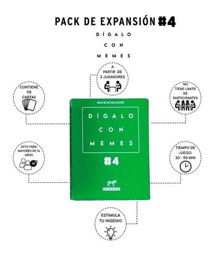 Imagen 3 de 4 de Juego De Mesa Digalo Con Memes Expansion Pack #4 Casa Fight
