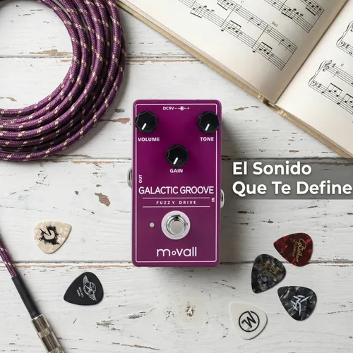 Movall Mp-102 Pedal Fuzz Para Guitarra Alta Ganância | Frete grátis