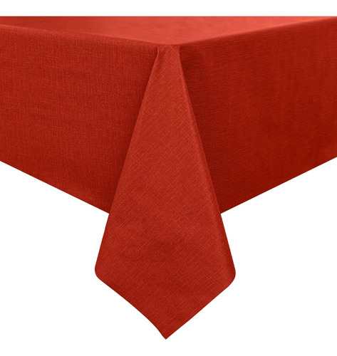 Romanstile Navidad 100% Impermeable Mantel De Pvc, Rect Hs