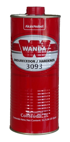 Imagen 1 de 9 de Wanda Endurecedor Para Pu 3093 1 Litro