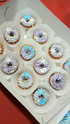 Mini Donas, Donuts Horneadas Temáticas