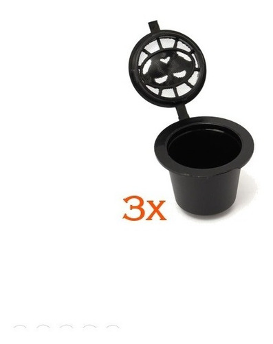 Kit 3 Cápsula Nespresso Reutilizável Recarregável Promoção+p