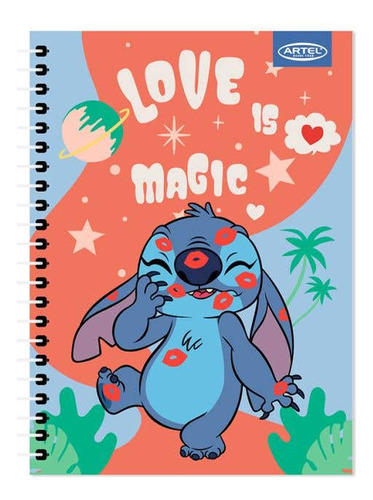 Cuaderno Triple Carta 7mm 150 Hojas Stitch Artel Unidad Lidt