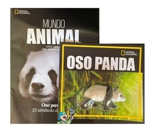 Colección Mundo Animal Clarín - Nat Geo Oso Panda Nuevo