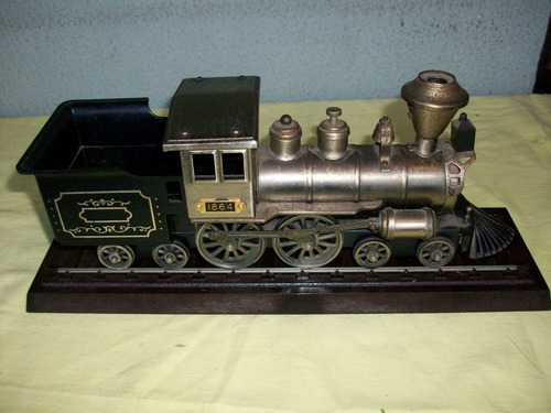 Tren Antiguo Gigante Decorar De Coleccion Jose Maria Cruxent