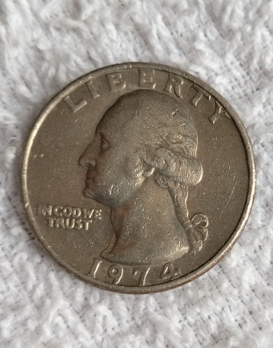 Moneda Quarter Dollar 1974