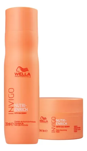 Kit Wella Professionals Invigo Nutri-enrich Shampoo Máscara