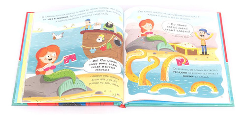 Contos De 5 Minutos: Histórias De Piratas, De Jenny Woods. Editora Happy Books, Capa Dura Em Português