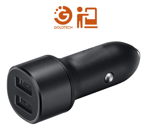 Cargador Goldtech De Auto 2 Usb 12v Universo Binario