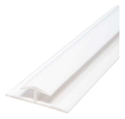 Canal Plastico H Para Material 3 16  Grosor Color Blanco 2