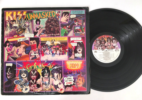 Kiss Unmasked Lp Usa 1980 Ex/vg+