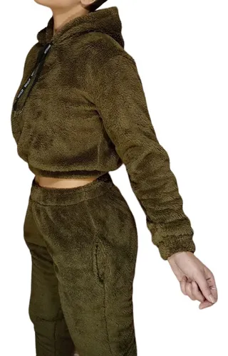Jogger con peluche sale