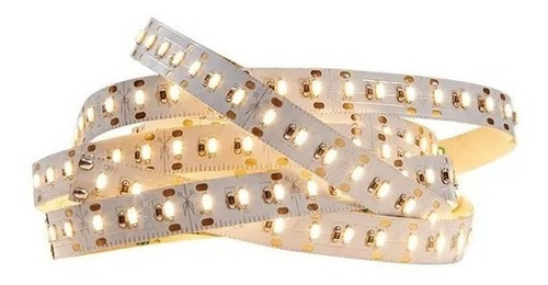 Imagem 2 de 2 de Fita Led Bril 12volts Ip20 120leds Irc80 Branco Quente
