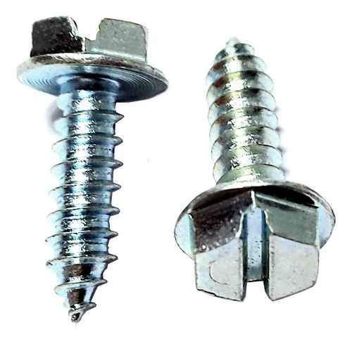 Imagem 3 de 5 de Parafuso Rosca Soberba 4,8x16 Mm Sextavado 8 Mm Com Fenda