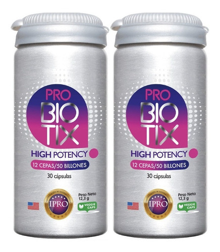 Probiotix High Potency ( Dúo Pack ) 16 Cepas 50 Billones Ufc