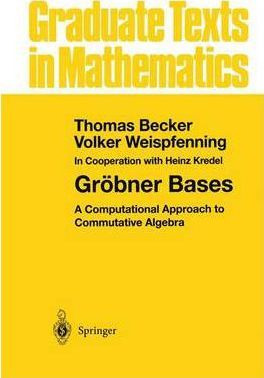 Libro Groebner Bases : A Computational Approach To Commut...