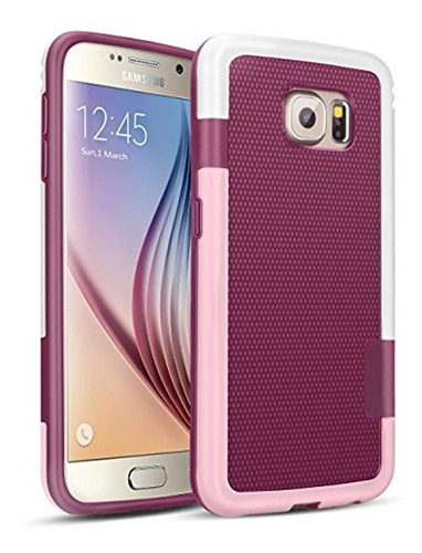 Galaxy S Caso Tm  De Color Hibrido De Doble Capa A Prue...