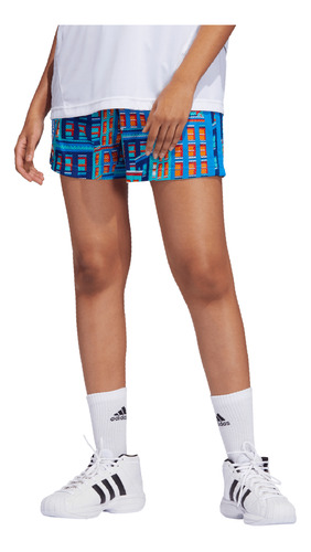 Short adidas Basquetbol Hoop York City Mujer Multicolor